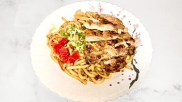 Yaki chicken Udon